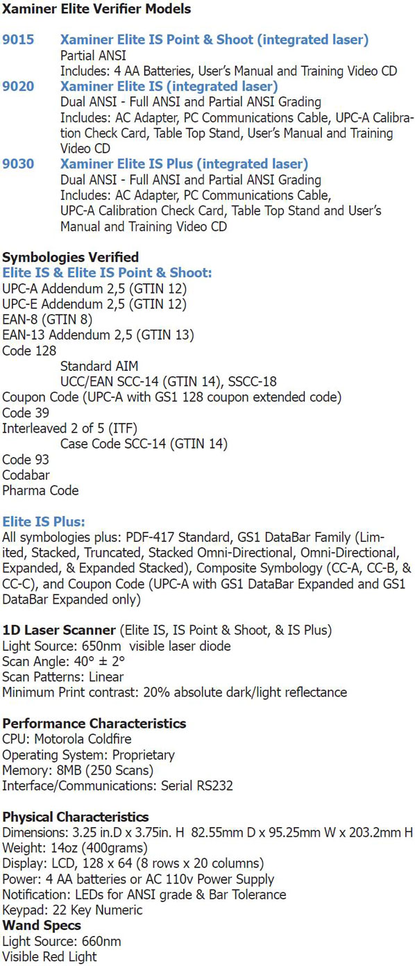 ½Stratix Xaminer Elite 9030,9035,9050